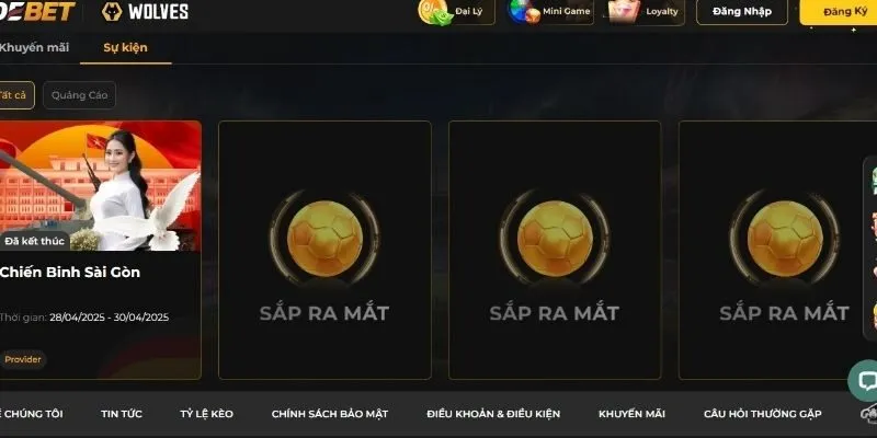 Event định kỳ theo từng dịp lễ